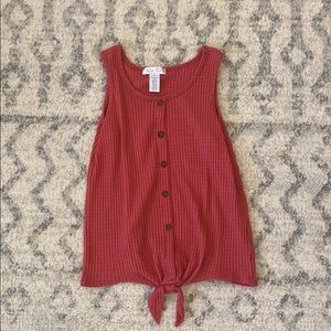 Pink child’s tank top